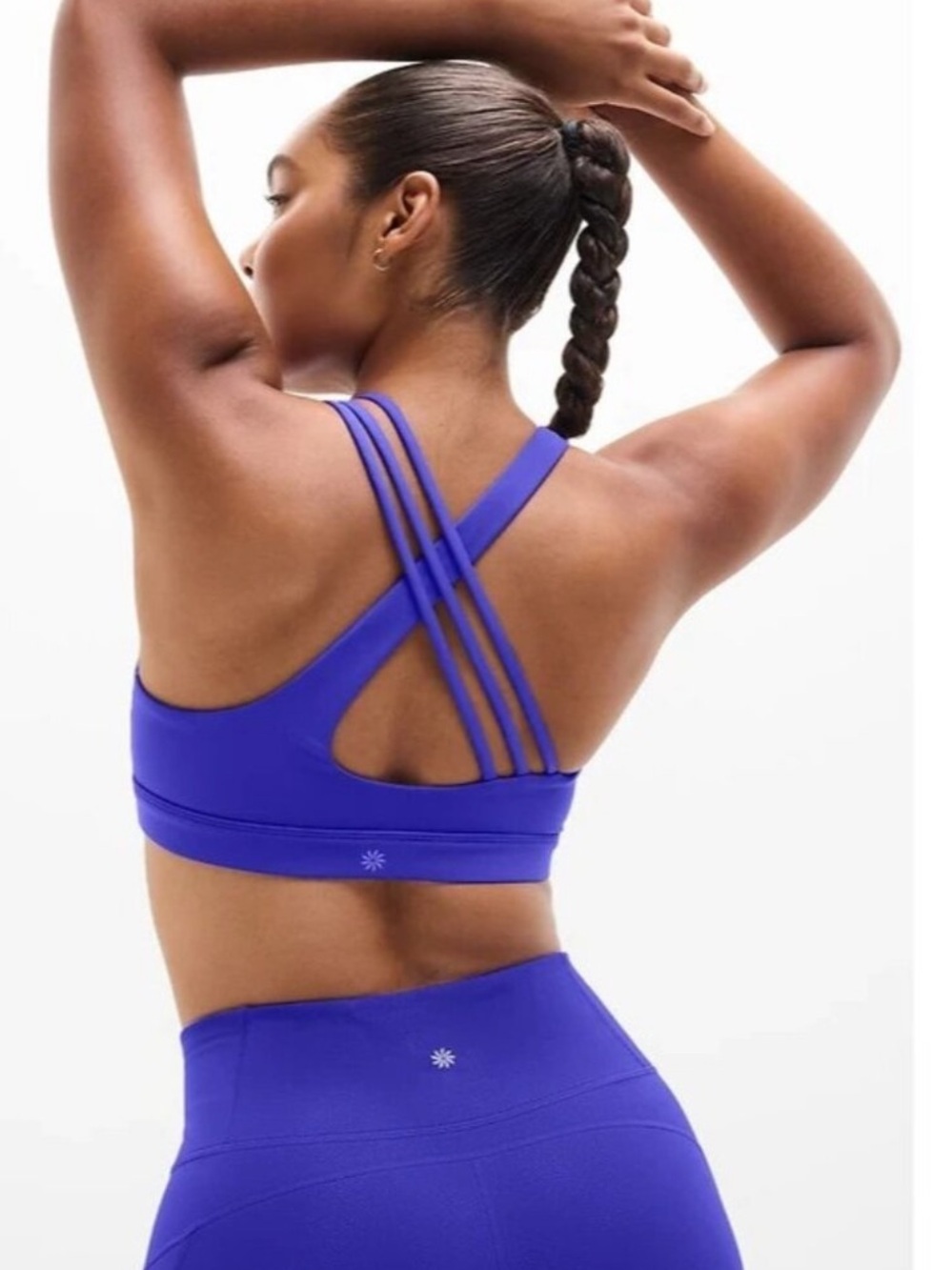 Athleta Train Free Sports Size XL In Borealis Purple